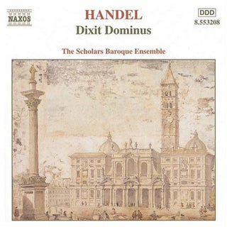 the album cover for The Scholars Baroque Orchestra - Dixit Dominus