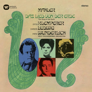 the album cover for Mahler / Klemperer / Ludwig / Wunderlich - Das Lied Von Der Erde