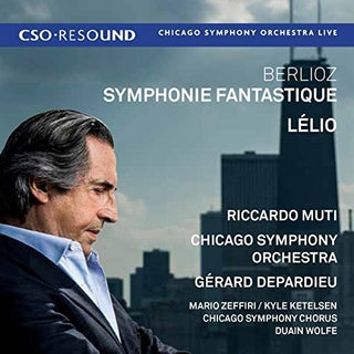 the album cover for Berlioz / Muti / Chicago Symphony Orchestra - Symphonie Fantastique - Lelio