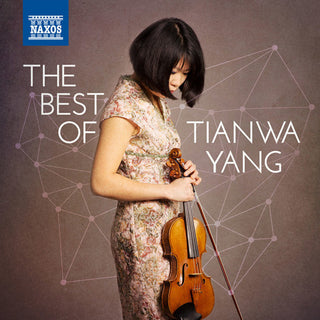 the album cover for De Sarasate / Yang / Navarra Symphony Orchestra - Best of Tianwa Yang