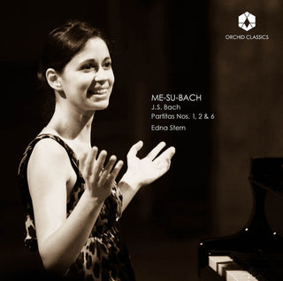 the album cover for J Bach S / Stern,Edna - Me-Su-Bach - Bach Partitas Nos. 1 & 2 & 6