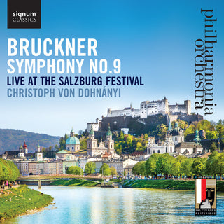 the album cover for S.E. Elgar - Symphony No. 9 Live at the Salzburg Festival