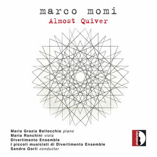 the album cover for Maria Grazia Bellocchio - Almost Quiver