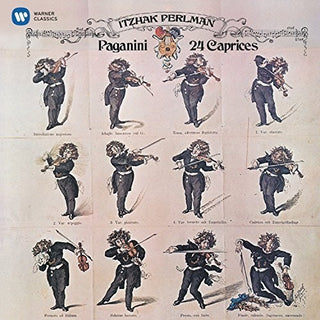 the album cover for Itzhak Perlman - Paganini: 24 Caprices