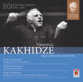 the album cover for Tchaikovsky / Tbilisi Symphony Orch / Kakhidze - Legacy 2
