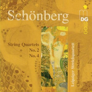 the album cover for A. SCHOENBERG - String Quartets 2 & 4