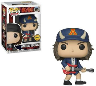 Funko POP AC/DC Angus Young W/ Devil Horned Hat (Limited Edition Chase)