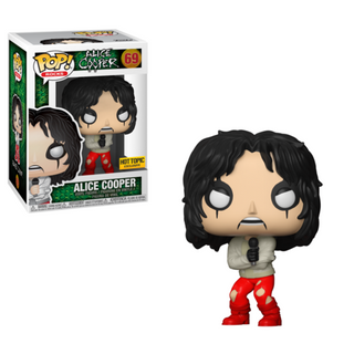 Funko POP Alice Cooper In Straightjacket (Hot Topic Exclusive)