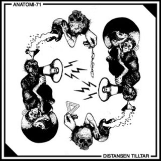 the album cover for Anatomi 71 - Distansen Tilltar