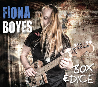 the album cover for Fiona Boyes - Box & Dice