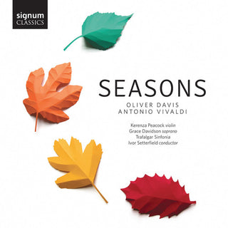 the album cover for Grace Davidson - Seasons