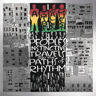 the album cover for A Tribe Called Quest - People's Instinctive Travels And The Paths Of Rhythm (25th Anniversary Edition)