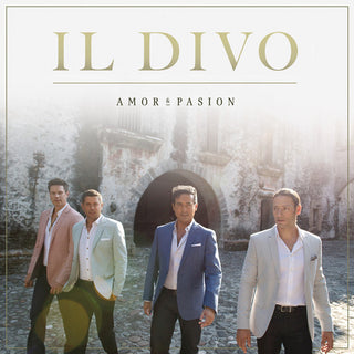 the album cover for Il Divo - Amor & Pasion
