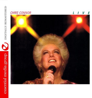 the album cover for Chris Connor - Live