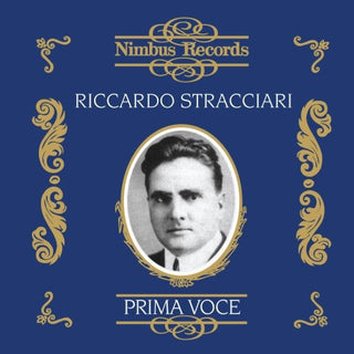 the album cover for Riccardo Stracciari - Recordings from 1917-1925