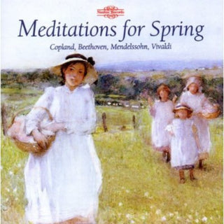 the album cover for Meditations For Spring - Meditations for Spring / Various