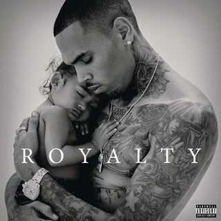 the album cover for Chris Brown - Royalty