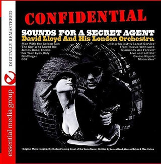 the album cover for David Lloyd - Confidential - Sounds for a Secret Agent