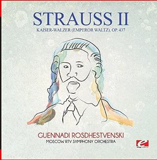 the album cover for Moscow RTV Symphony Orchestra - Kaiser-Walzer (Emperor Waltz) Op. 437
