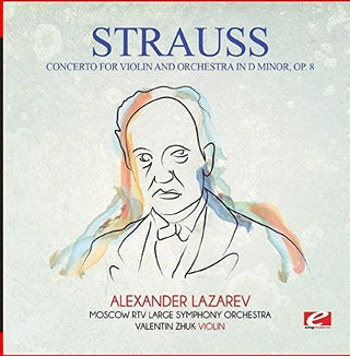 the album cover for Moscow RTV Large Symphony Orchestra - Concerto for Violin & Orchestra in D Minor Op. 8