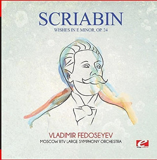 the album cover for Moscow RTV Large Symphony Orchestra - Wishes in E Minor Op. 24