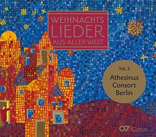 the album cover for Debrebeuf / Athesinus Consort Berlin / Bresgott - Christmas Carols of the World, Vol. 2