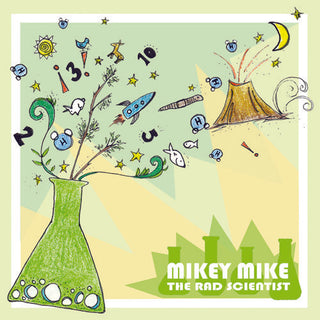 the album cover for Mikey Mike the Rad Scientist - Mikey Mike the Rad Scientist