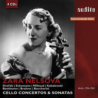 the album cover for Zara Nelsova - Portrait Zara Nelsova