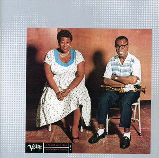 the album cover for Ella Fitzgerald & Louis Armstrong - Ella & Louis