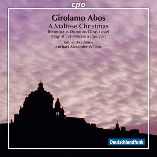 the album cover for Abos / De Villoutreys / Koelner Akademie - Girolamo Abos: A Maltese Christmas