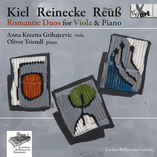 the album cover for Kiel / Anna Gribajcevic Kreetta / Triendl,Oliver - Romantic Duos for Viola & Piano