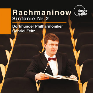 the album cover for Rachmaninov / Dortmunder Philharmoniker - Rachmaninoff: Symphony No. 2 in E Minor, Op. 27