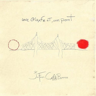 the album cover for Jean Casabonne -Francois - Une Girafe Et Un Pont