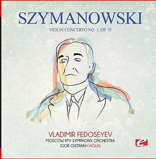 the album cover for Moscow RTV Symphony Orchestra - Szymanowski: Violin Concerto No. 1, Op. 35