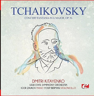 the album cover for Tchaikovsky - Concert Fantasia In G Major Op. 56 (Mod) [Remastered]
