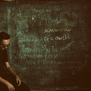 the album cover for Eric Church - Mr Misunderstood