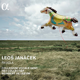 the album cover for Janacek / Collegium Vocale Gent / Collectief - Janacek: Rikadla