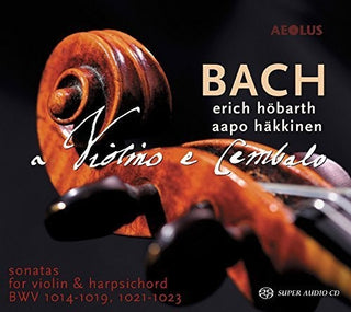 the album cover for J Bach S / Hobarth / Hakkinen - Bach: Sonatas for Violin & Harpsichord