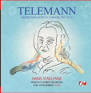 the album cover for Munich Chamber Orchestra - Telemann: Orchestral Suite in A Minor, TWV 55:a2