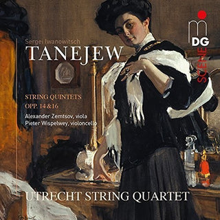 the album cover for Taneyev / Utrecht String Quartet / Wispelwey - TANEYEV: String Quintets op. 14 & 16