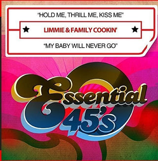 the album cover for Limmie - Hold Me, Thrill Me, Kiss Me / My Baby Will Never Go