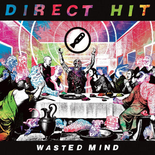 the album cover for Direct Hit! - Wasted Mind