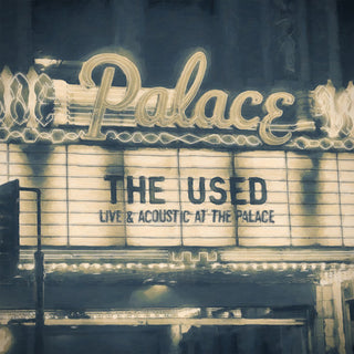 the album cover for The Used - Live & Acoustic At The Palace [CD+DVD]