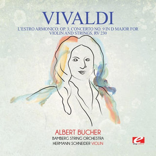 the album cover for Bamberg String Orchestra - Vivaldi: L'Estro Armonico, Op. 3, Concerto No. 9 in D Major forviolin and strings, RV 230