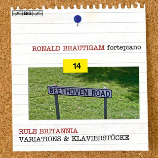 the album cover for Beethoven / Brautigam - Beethoven: Complete Works for Solo Piano, Vol. 14