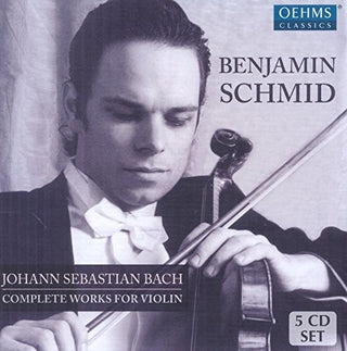 the album cover for J Bach S / Schmid / Cis Collegium Mozarteum Salzb - Johann Sebastian Bach: Complete Works for Violin