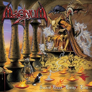 the album cover for Magnum - Sacred Blood, Divine Lies