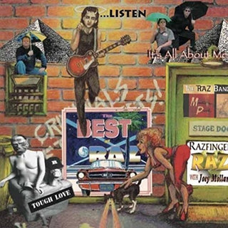 the album cover for Raz Band - The Best of Raz