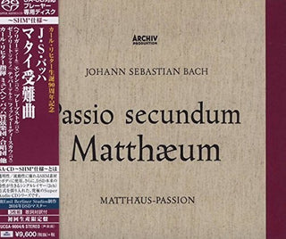 the album cover for Karl Richter - J.S. Bach: Matthaus-Passion. BWV244
