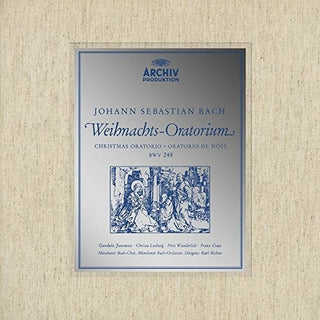 the album cover for Karl Richter - J.S.Bach: Christmas Oratorio BWV248